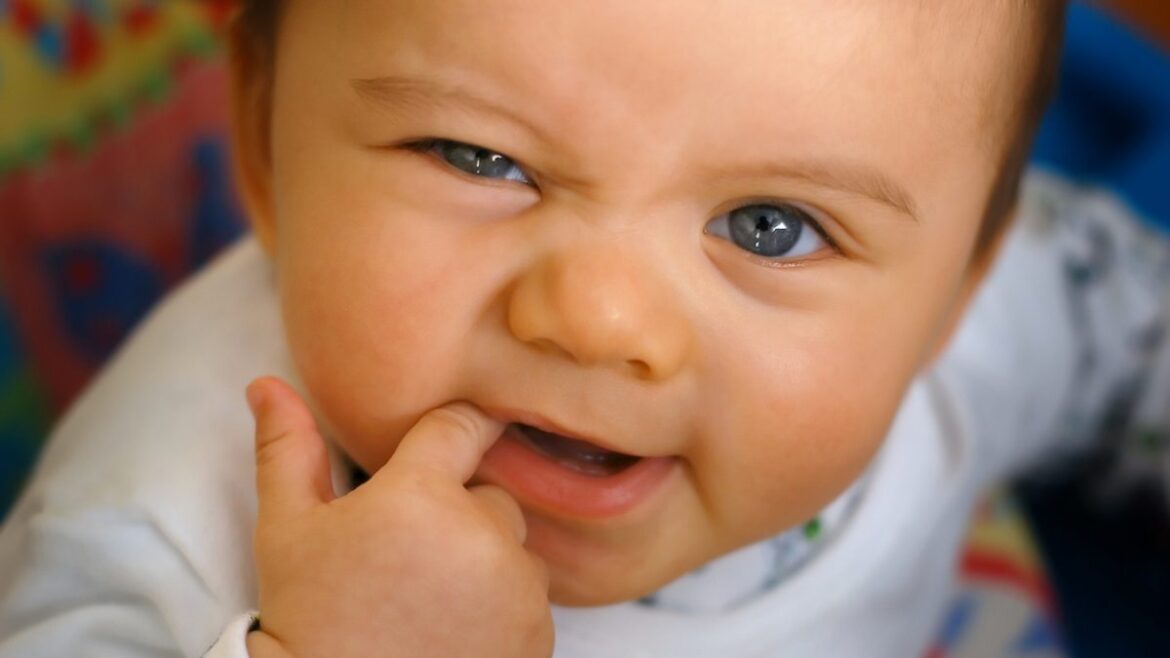 Baby Running Nose with Sneezing, Cough, Teething